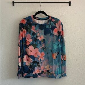 Floral Print Women's Top